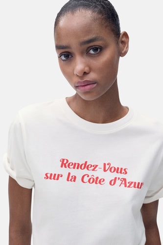 T-shirt à manches courtes - Blanc - MANGO