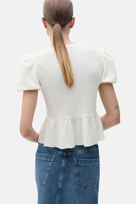 Chemisier (manches courtes) Beige - MANGO