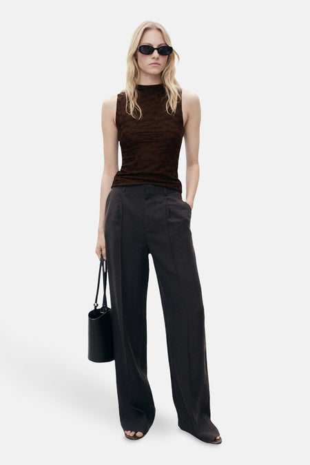 Blouse - bruin