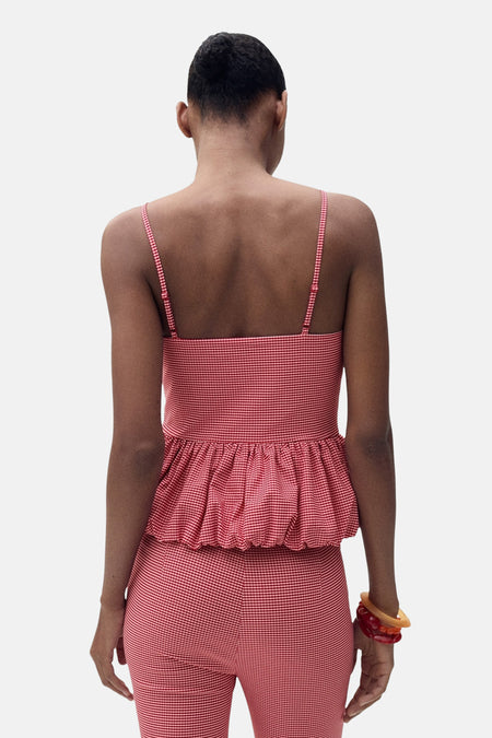 Blouse (zonder mouwen) Rood - MANGO