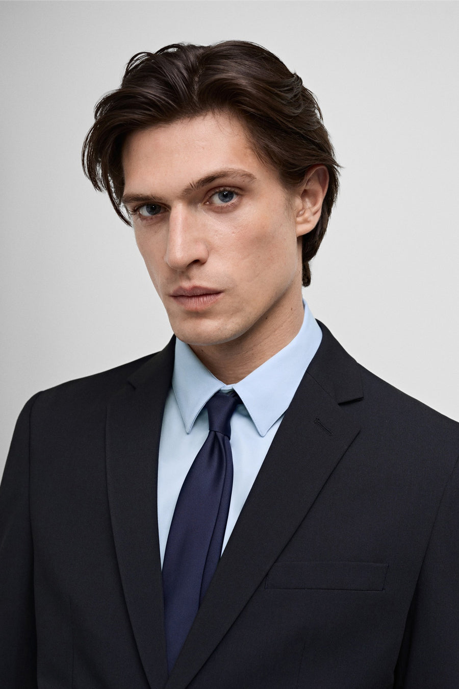 Blazer - blauw - MANGO