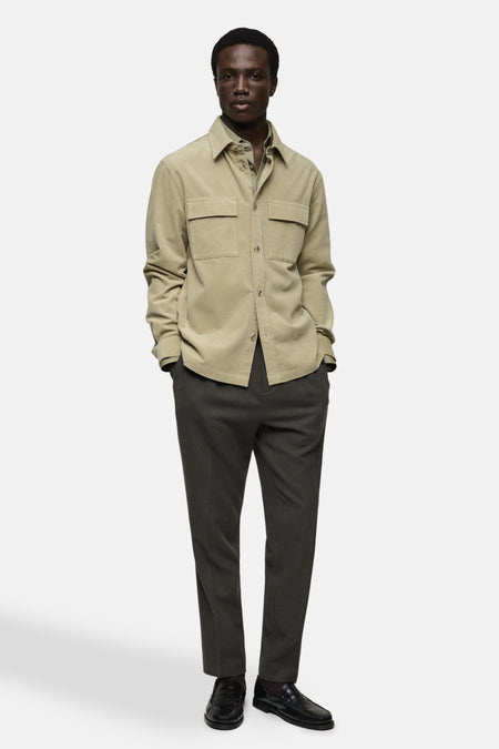 Hemd (lange mouwen) Groen - Mango