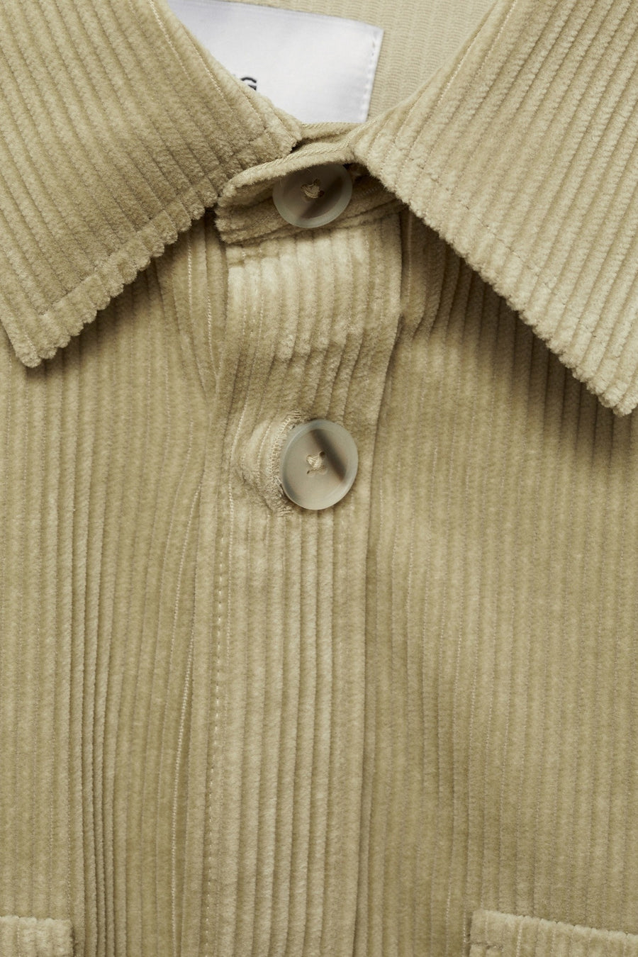 Chemise à manches longues - vert - MANGO