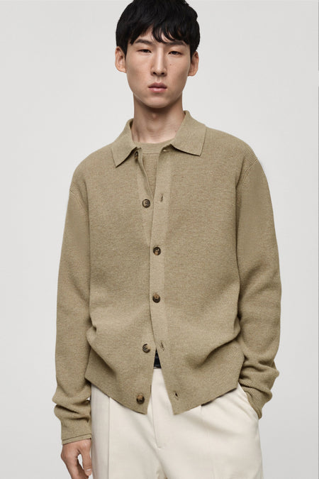 Gilet Groen - Mango