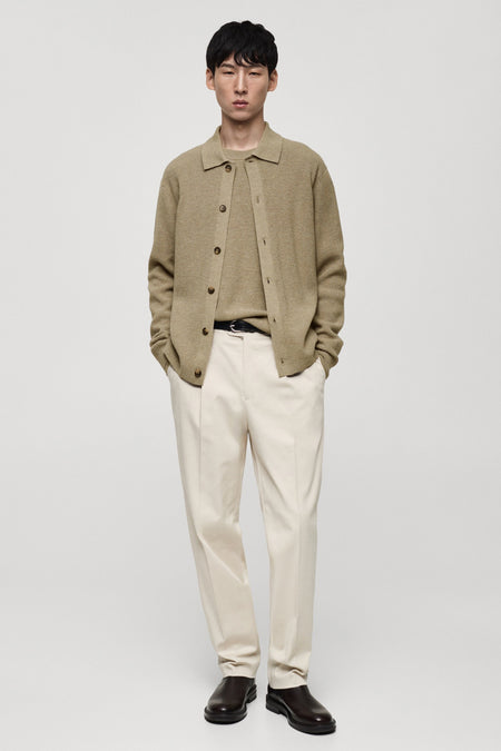 Gilet Groen - Mango