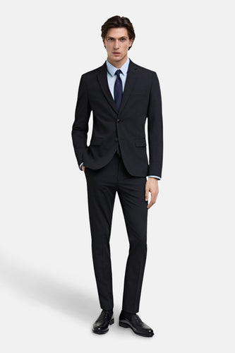 Hemd met lange mouwen - blauw - MANGO