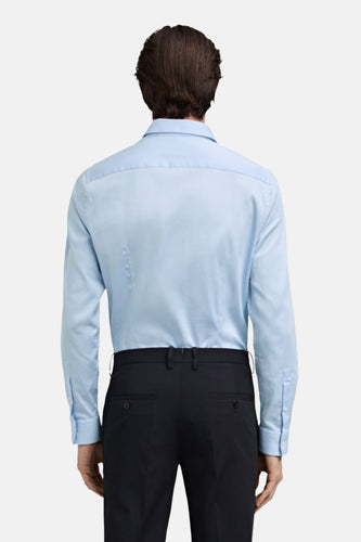 Hemd met lange mouwen - blauw - MANGO