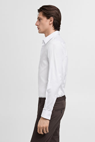 Hemd met lange mouwen - wit - MANGO