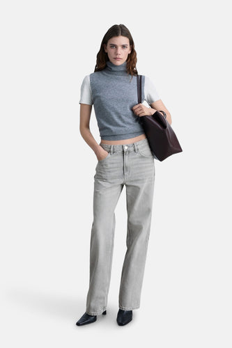 MIAMI MANGO - mid grey denim