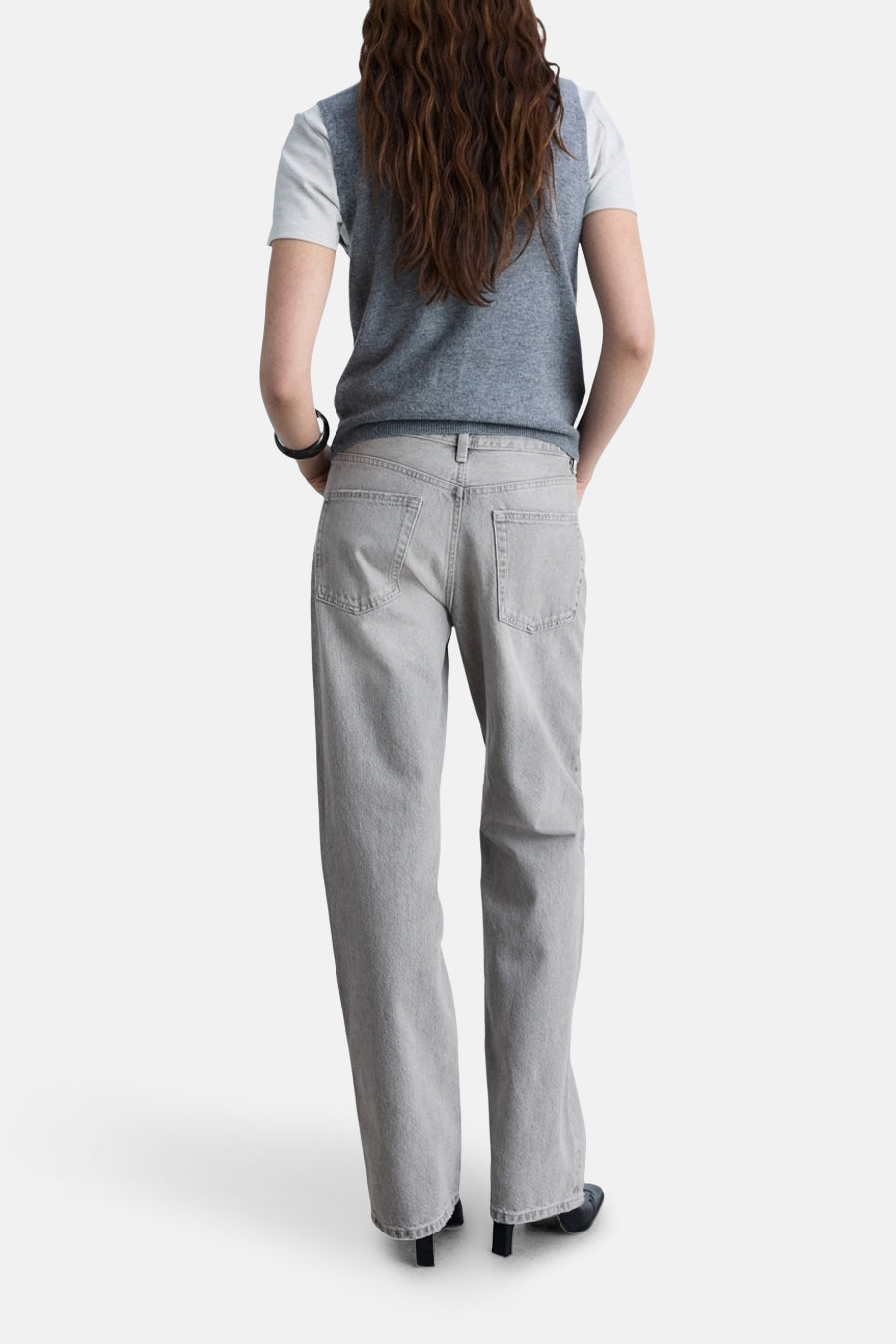 MIAMI MANGO - mid grey denim