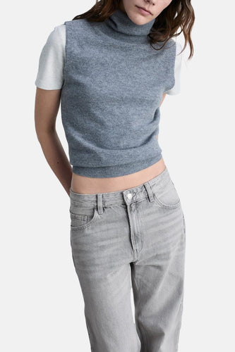 MIAMI MANGO - mid grey denim