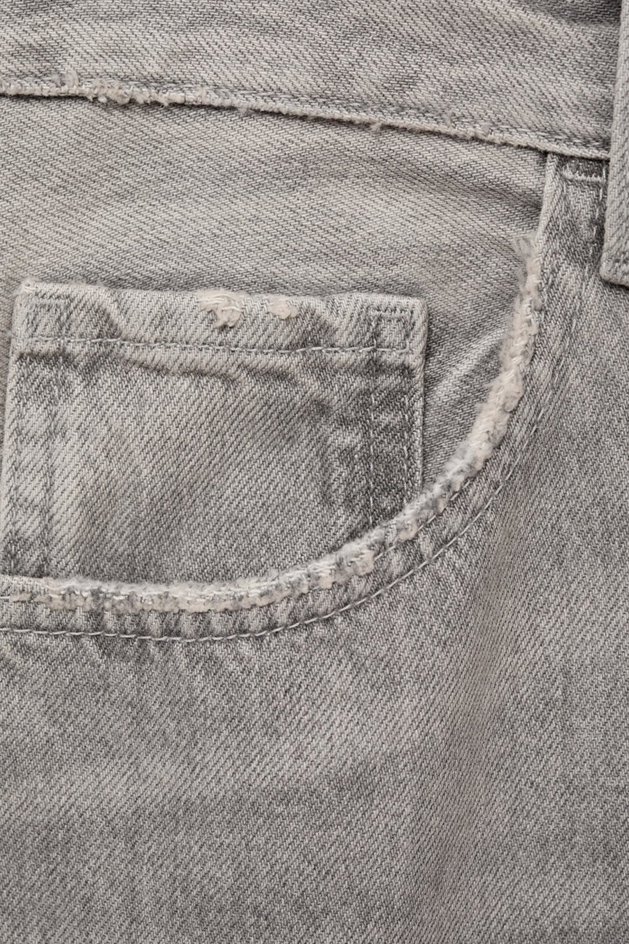 MIAMI MANGO - mid grey denim