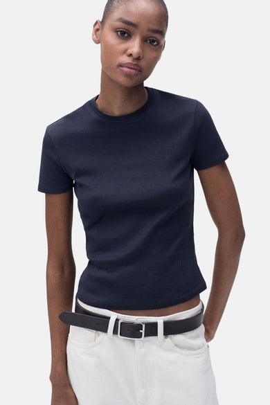 T-shirt à manches courtes - Bleu foncé