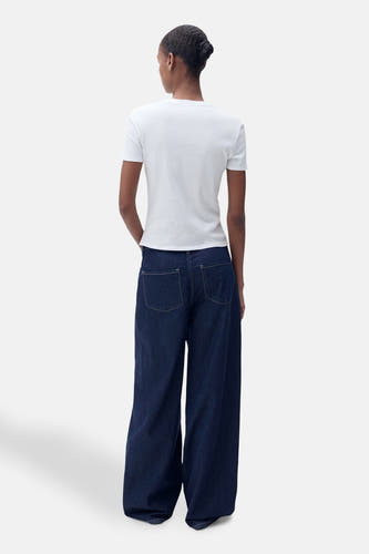 T-shirt met korte mouwen - wit