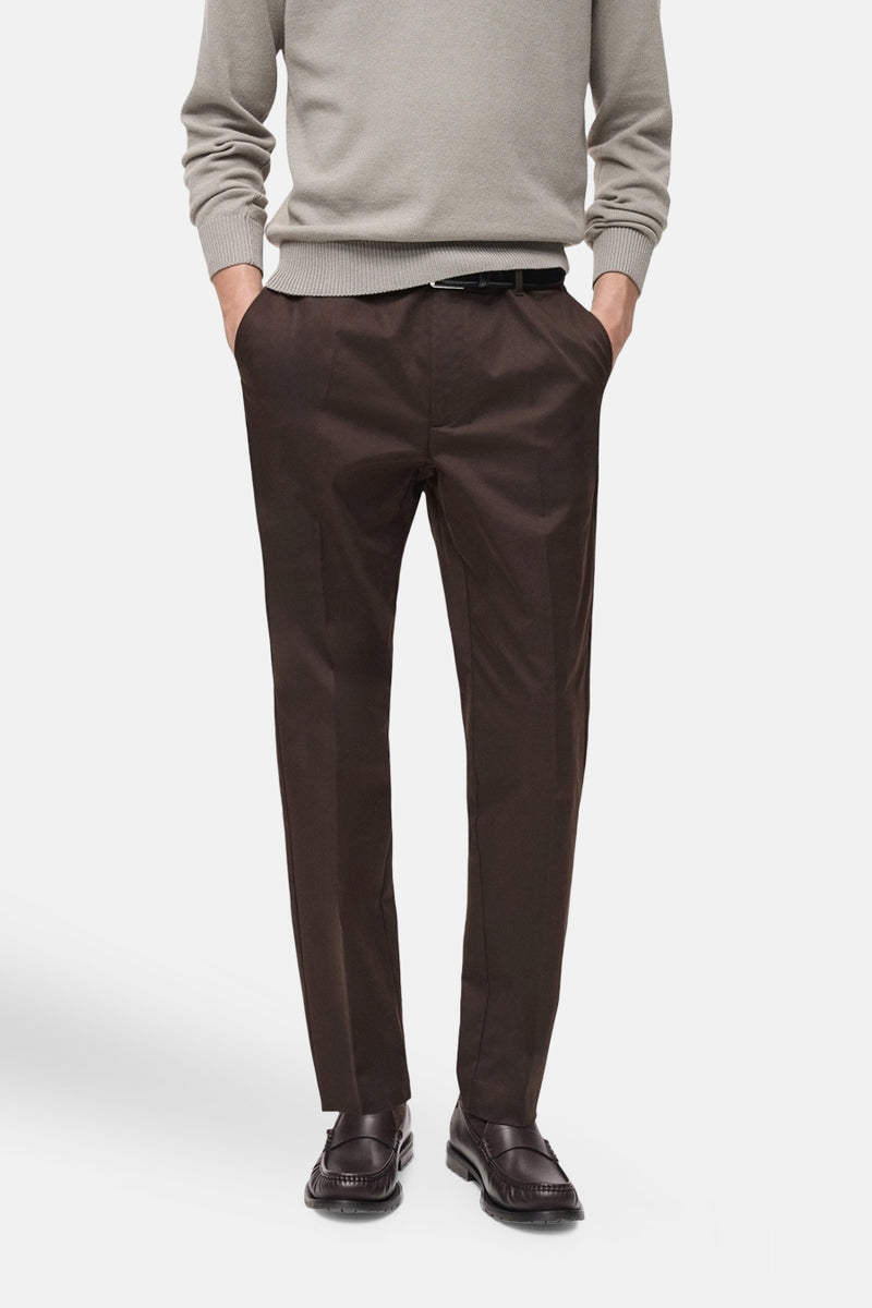 Pantalon Brun - Mango