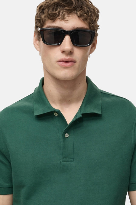 Polo met korte mouwen - groen