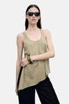 Blouse (zonder mouwen) Groen - Mango