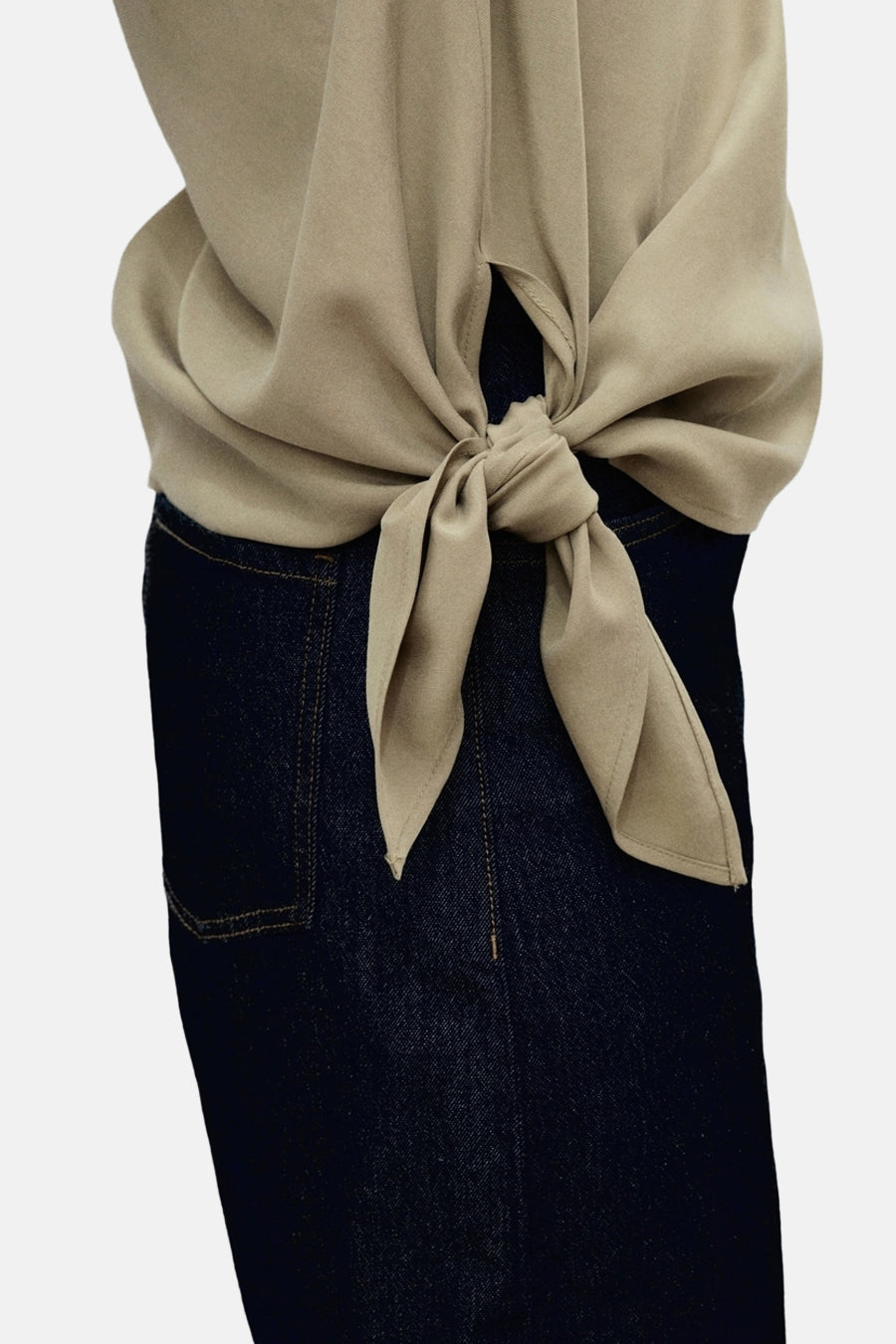 Blouse - Kaki - MANGO - 4