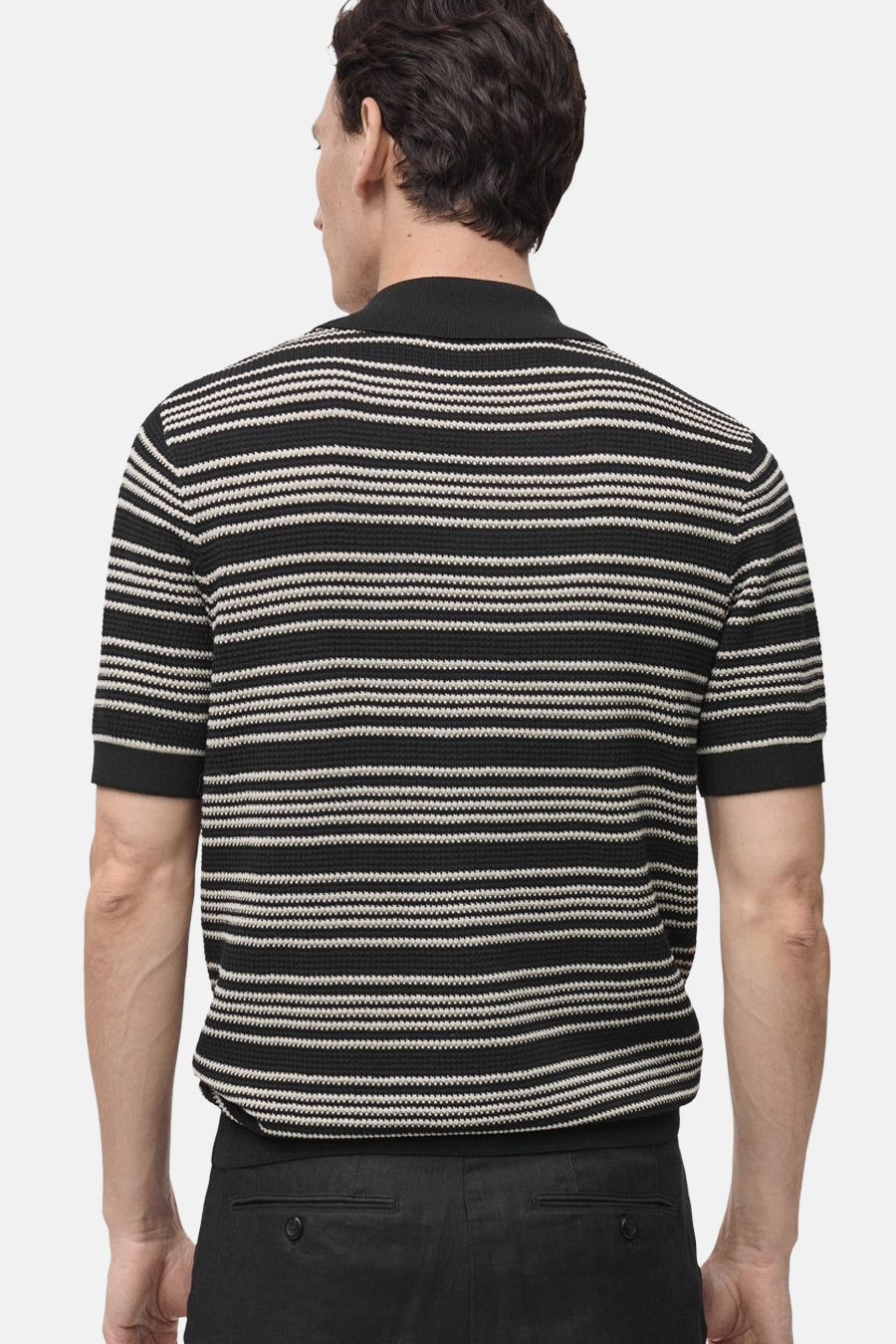 Polo met korte mouwen - Zwart - MANGO