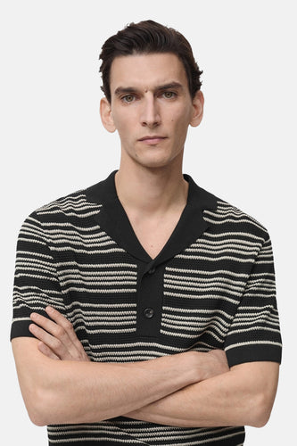 Polo met korte mouwen - Zwart - MANGO