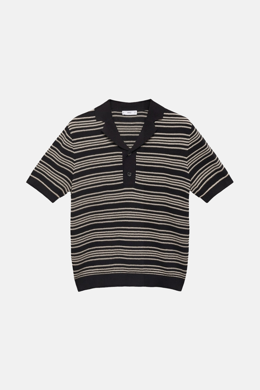 Polo met korte mouwen - Zwart - MANGO