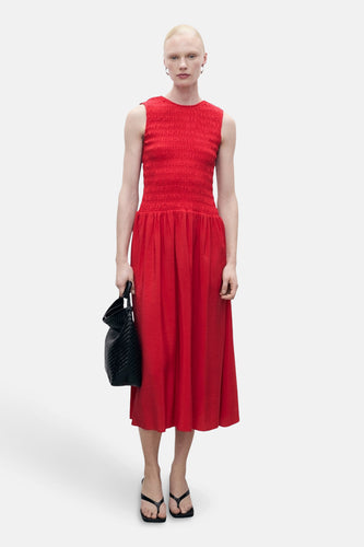 Kleedje - rood - MANGO