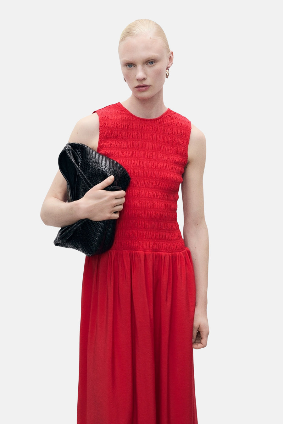 Kleedje - rood - MANGO