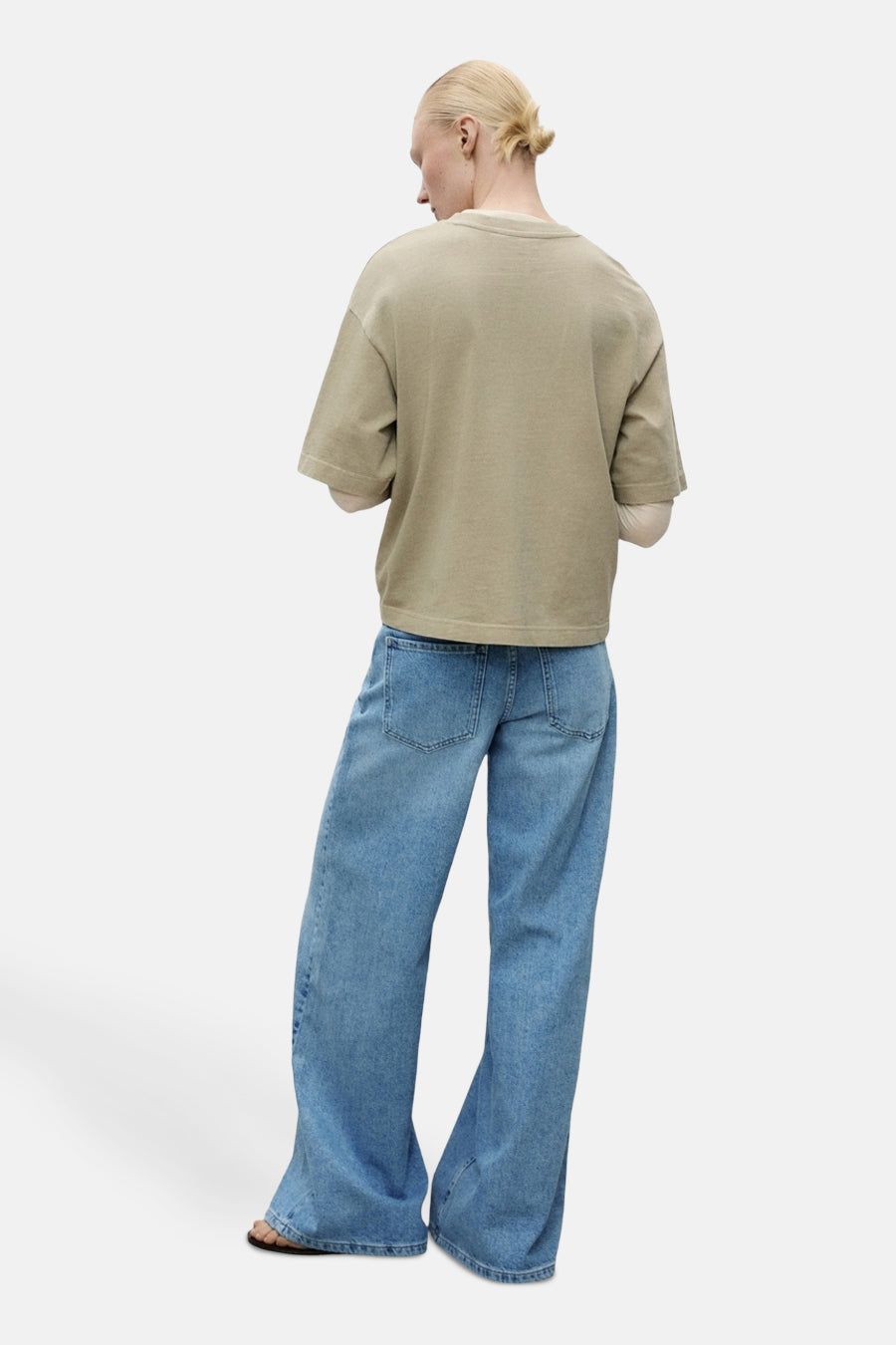 OLIVIA - light blue denim - MANGO