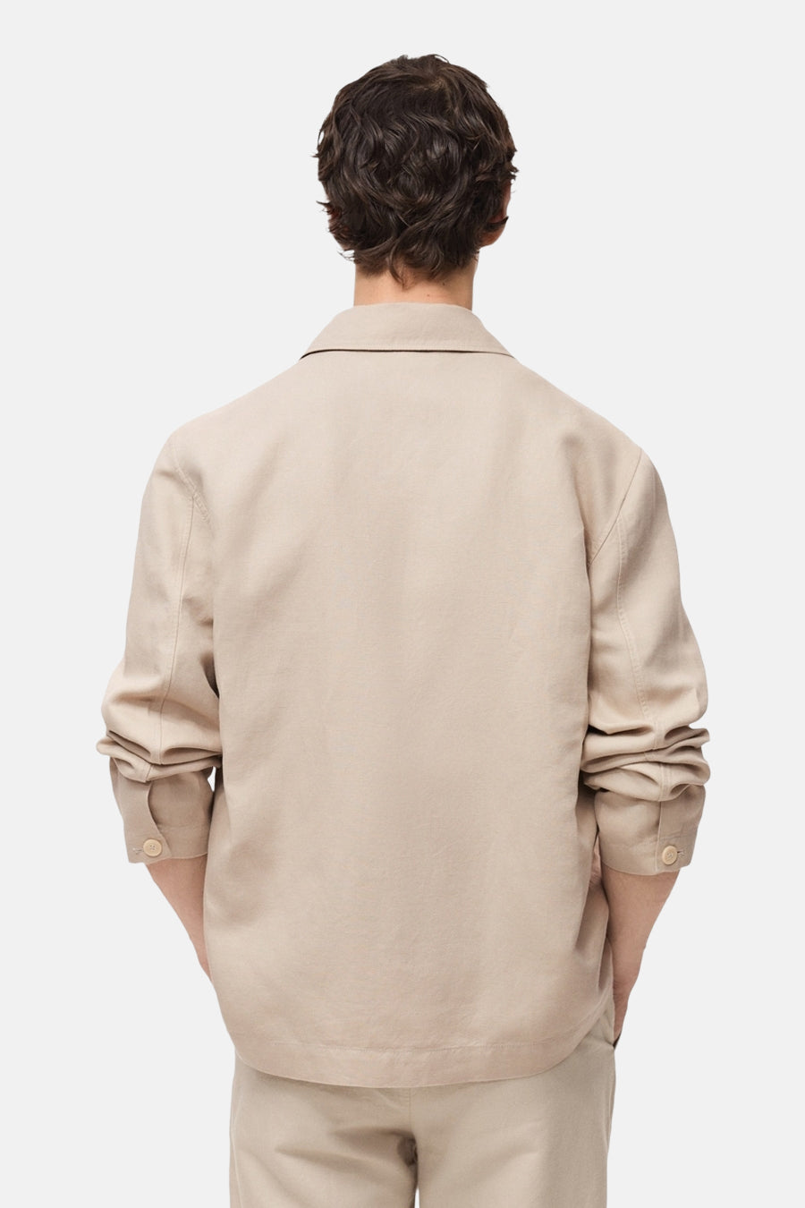 Korte jas - ecru - MANGO