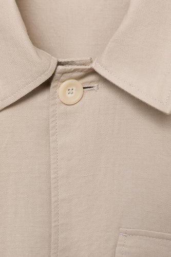 Korte jas - ecru - MANGO