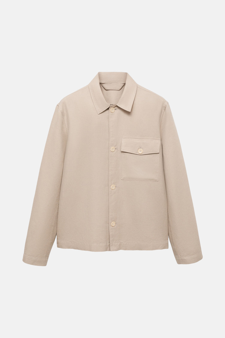 Korte jas - ecru - MANGO