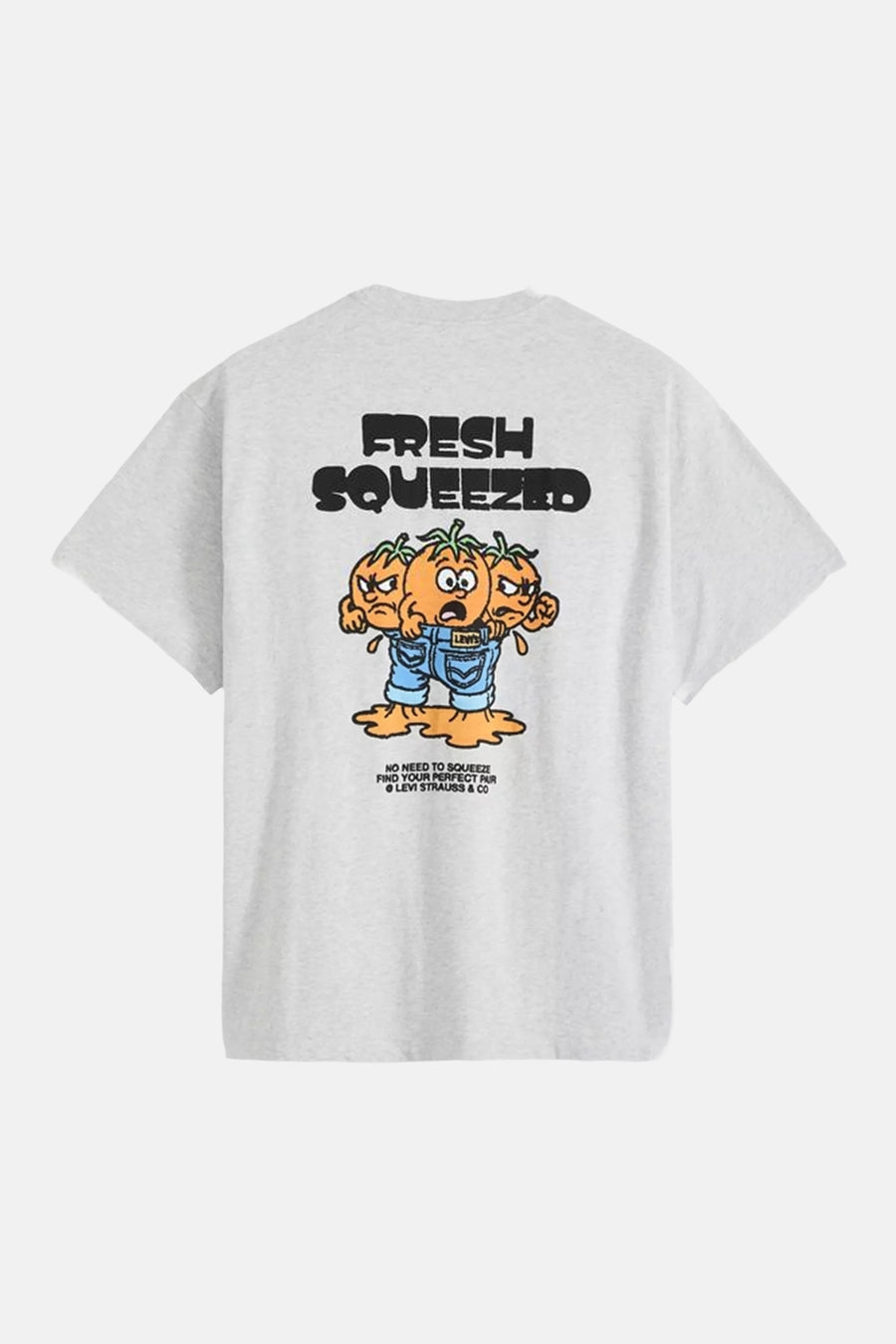 T-shirt met korte mouwen - grijs