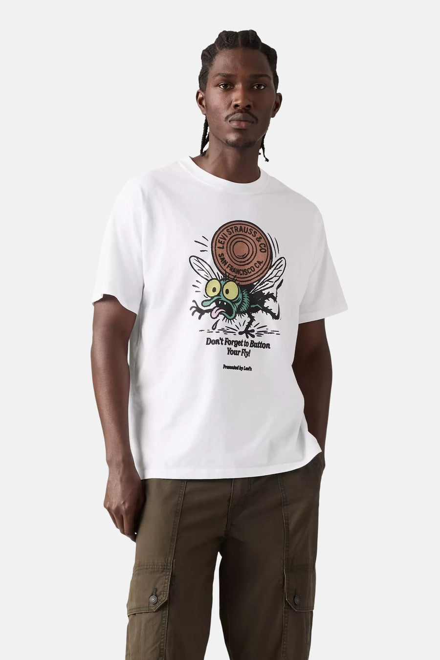 T-shirt met korte mouwen - wit