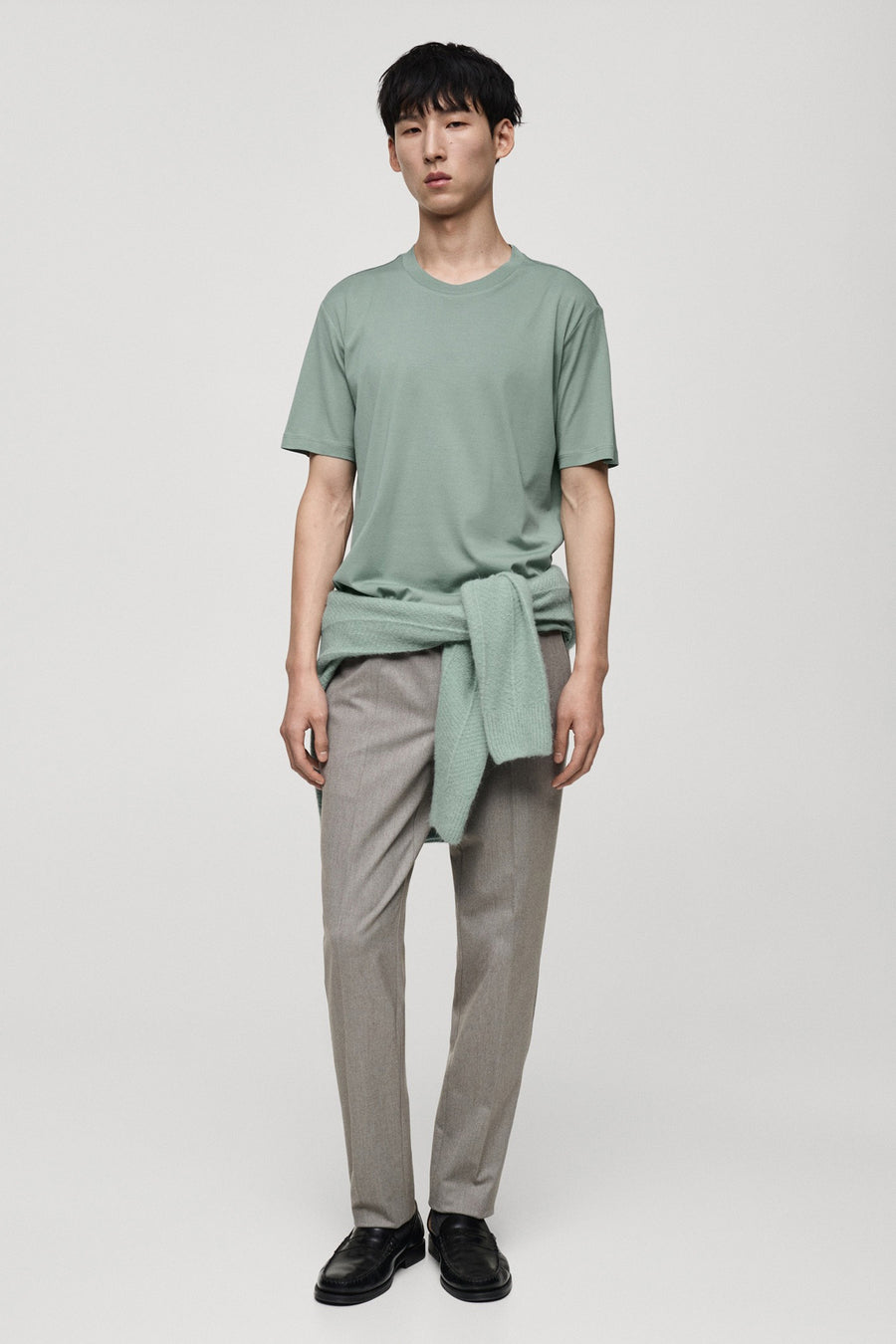 T-shirt met korte mouwen - groen - MANGO