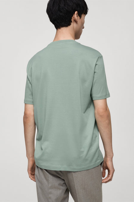 T-shirt (manches courtes) Vert - Mango