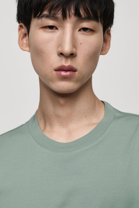 T-shirt (manches courtes) Vert - Mango