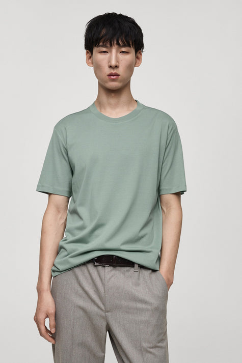 T-shirt met korte mouwen - groen