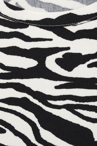 T-shirt à manches courtes - Noir - MANGO