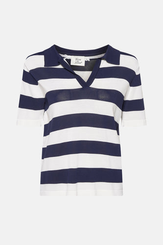 Polo met korte mouwen - blauw