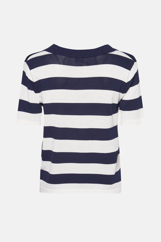 Polo met korte mouwen - blauw
