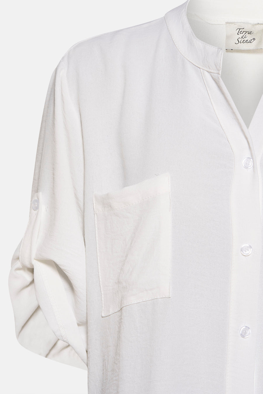 Hemd met korte mouwen - wit - Terra di Siena - 4