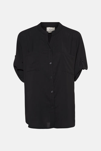 Chemise à manches courtes - noir