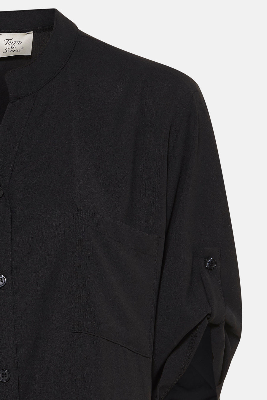 Chemise à manches courtes - noir - Terra di Siena