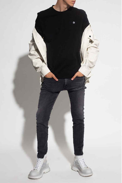 Skinny jeans - mid grey denim