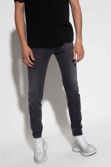 Skinny jeans - mid grey denim