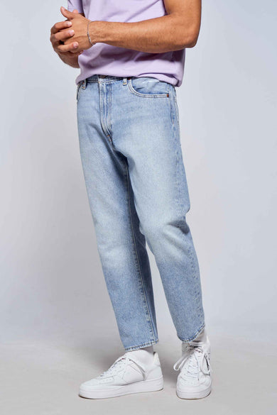 Straight jeans - light blue denim