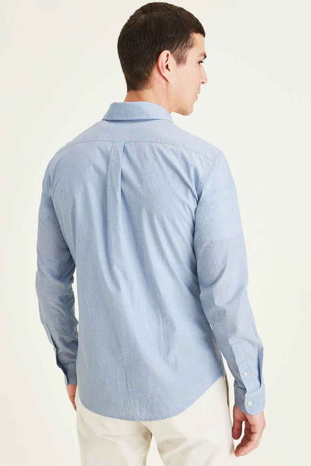 Hemd (lange mouwen) Blauw - DOCKERS