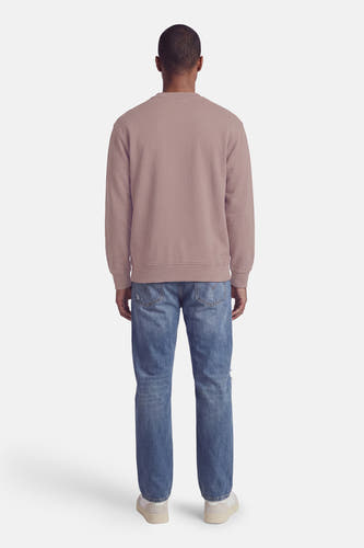 Sweater O-hals - paars