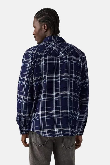 Hemd met lange mouwen - blauw
