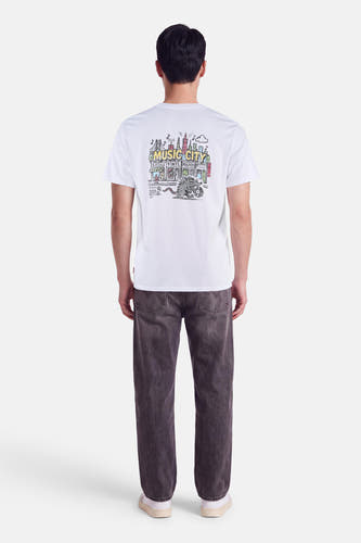 T-shirt met korte mouwen - wit